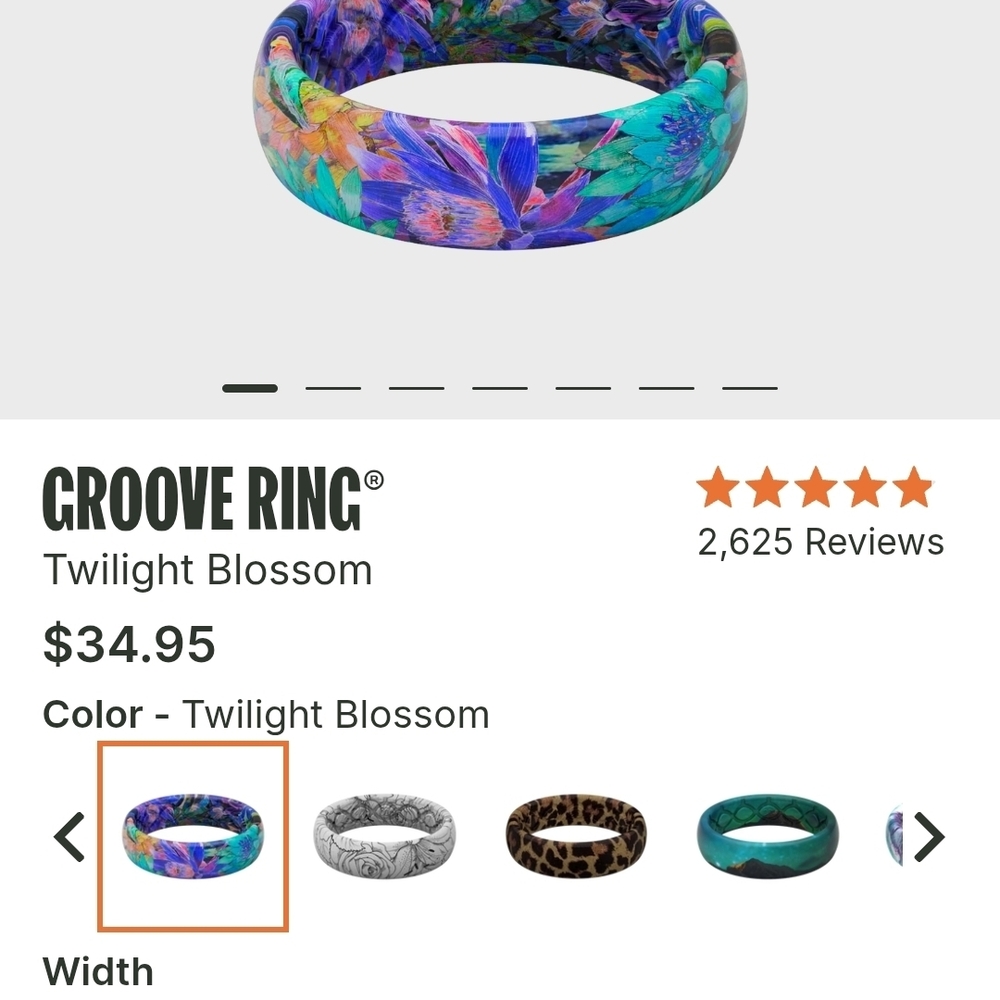 Groove Life Twilight Blossom Women's Ring